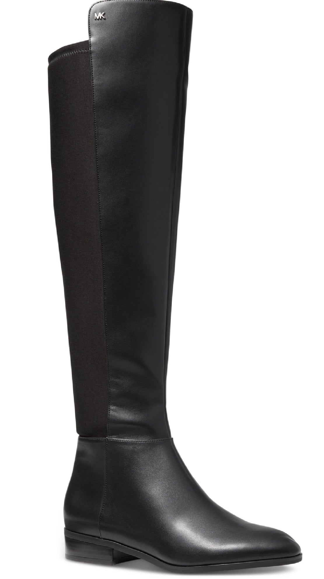 Botas rasteiras femininas Michael Kors Bromley, pretas, tamanho 10
