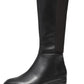 Botas rasteiras femininas Michael Kors Bromley, pretas, tamanho 10