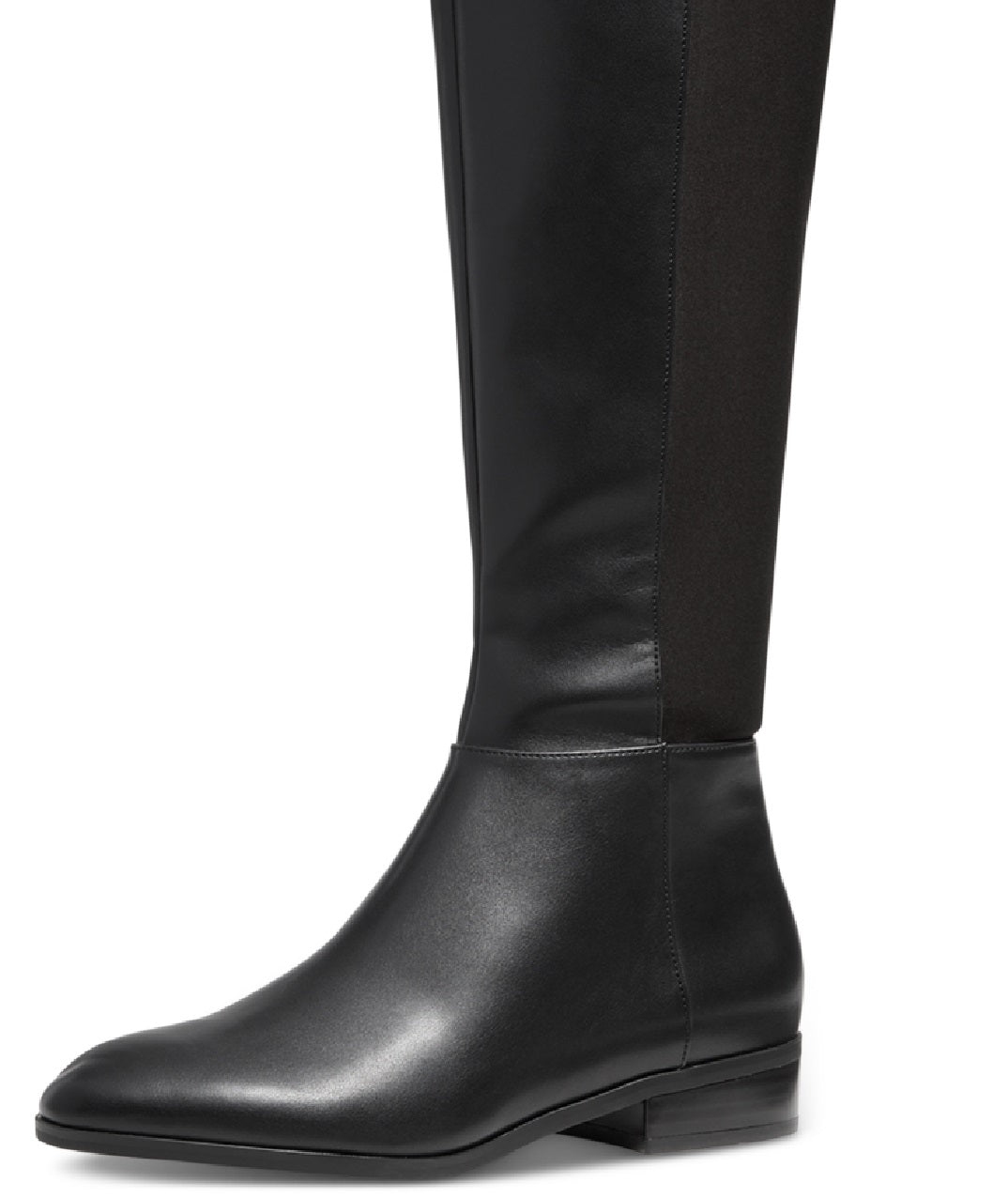 Botas rasteiras femininas Michael Kors Bromley, pretas, tamanho 10