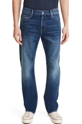 Calça jeans masculina Austyn Relaxed Fit da 7 For All Mankind, azul Twin Peaks, tamanho 34