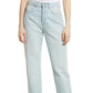 Calça jeans feminina JEN7 Easy Straight, azul, tamanho 27