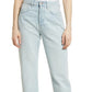 Calça jeans feminina reta JEN7 Easy, azul, tamanho 32