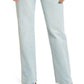 Calça jeans feminina reta JEN7 Easy, azul, tamanho 32