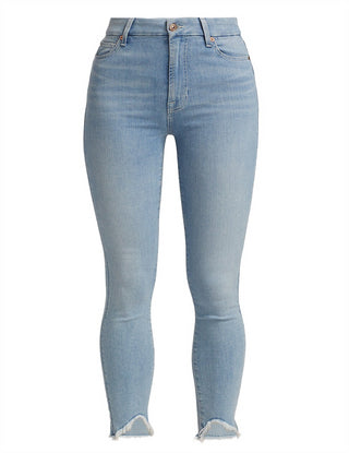 JEN7 Women's Ankle Skinny Jeans Blue Size 31