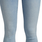 Calça jeans skinny feminina JEN7 azul tamanho 31