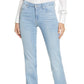Calça jeans feminina Kimmie Flare, azul, tamanho 28, JEN7