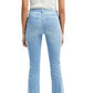Calça jeans feminina Kimmie Flare, azul, tamanho 31, JEN7