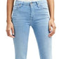 Calça jeans feminina Kimmie Flare, azul, tamanho 31, JEN7