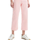 Calça jeans feminina JEN7 de cintura alta, rosa, tamanho 8