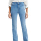 Calça jeans skinny bootcut feminina sem filtro JEN7, azul, tamanho 24