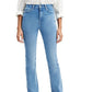 Calça jeans skinny bootcut feminina sem filtro JEN7, azul, tamanho 26