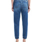 Calça jeans jogger feminina de cintura alta 7 For All Mankind, azul, tamanho 8