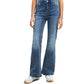 Calça jeans feminina JEN7 com bainha liberada, azul, tamanho 4