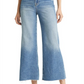 Calça jeans feminina JEN7 com elástico e cintura alta, azul, tamanho 27