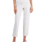 Calça Eileen Fisher Feminina Slim Fit Orgânica Branca Tamanho XS
