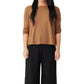 Calça Eileen Fisher Feminina com Fenda no Tornozelo Preta Tamanho P