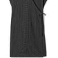 Vestido envelope feminino Eileen Fisher de linho orgânico, preto, tamanho médio