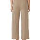 Calça Eileen Fisher Feminina com Fenda no Tornozelo e Puxa-Punho Marrom Tamanho Médio
