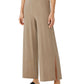 Calça Eileen Fisher Feminina com Fenda no Tornozelo e Puxa-Punho Marrom Tamanho Médio