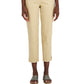 Calça Eileen Fisher Feminina Slim Fit Orgânica Marrom Tamanho Grande