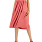 Vestido feminino sem mangas Eileen Fisher em camadas, rosa, tamanho X-S