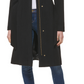 Cole Haan Signature Slick Belted Wool Blend Faux Wrap Coat Preto Tamanho 10