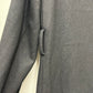 Casaco longo assimétrico com cinto Kenneth Cole feminino, preto, tamanho 6