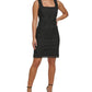 Vestido tubinho de renda com decote quadrado Kensie feminino, preto, tamanho 6