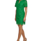 Vestido de renda feminino Kensie verde tamanho 6