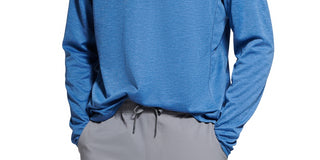 Bass Outdoor Sun Guard Moletom com capuz masculino azul tamanho XX-G