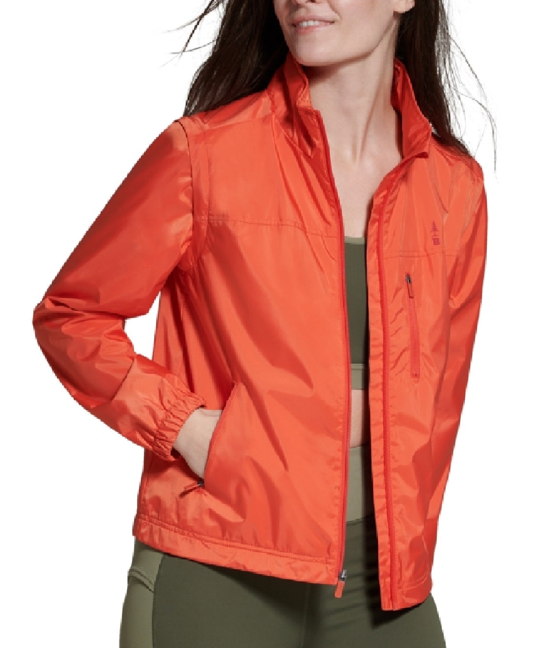 Jaqueta conversível Kennebec feminina Bass Outdoor vermelha tamanho extragrande