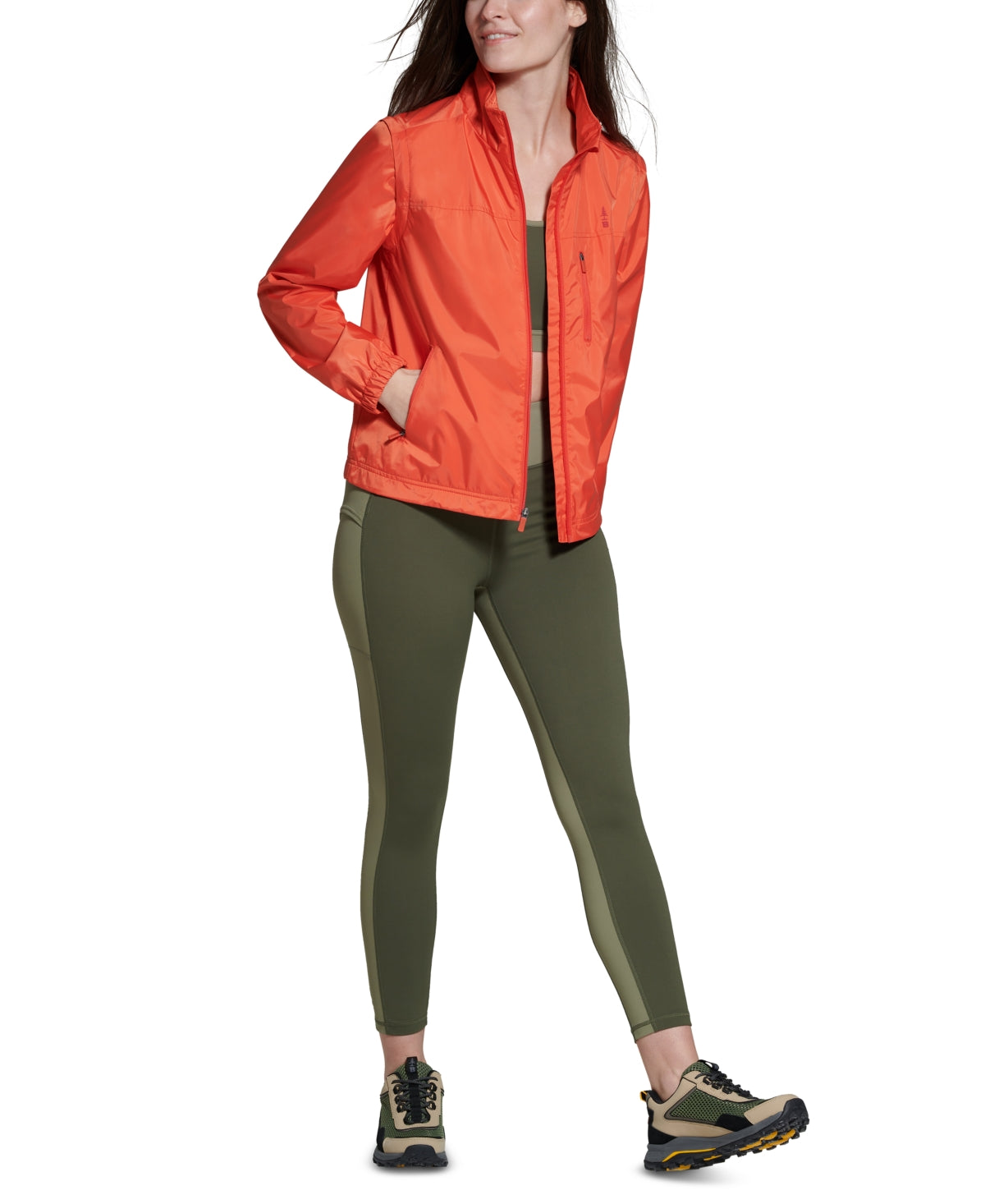 Jaqueta conversível Kennebec feminina Bass Outdoor vermelha tamanho X-S