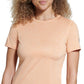 Camiseta básica feminina Bass Outdoor Cross Performance laranja tamanho médio