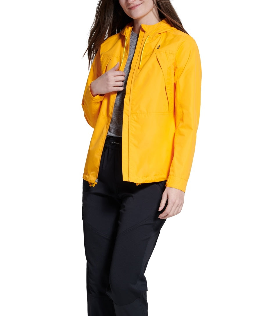 Jaqueta Bass Outdoor Kineo Rain Tech Feminina Amarela Tamanho X-G