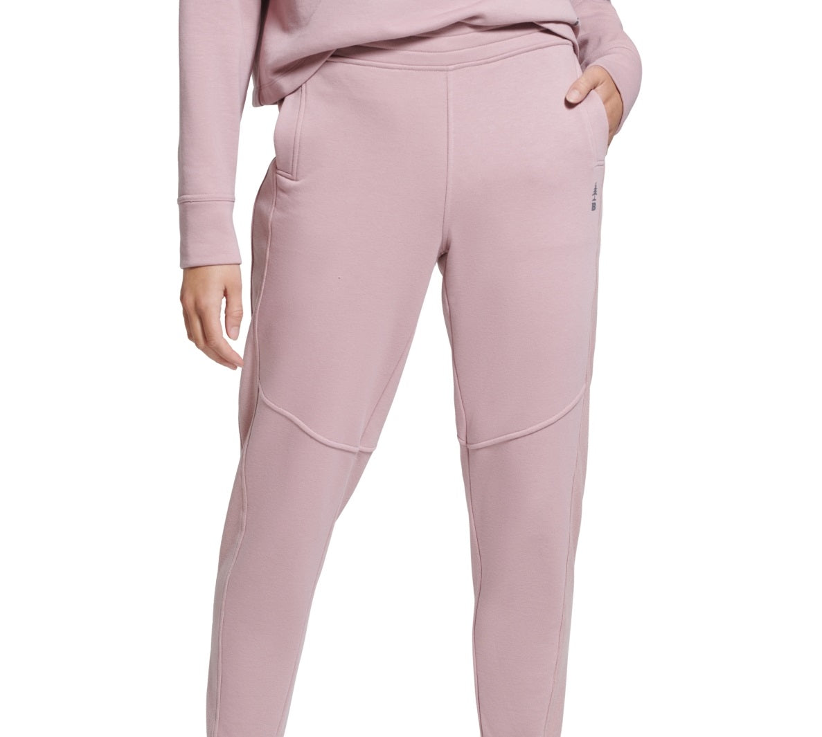 Calça de corrida feminina Bass Outdoor rosa tamanho grande