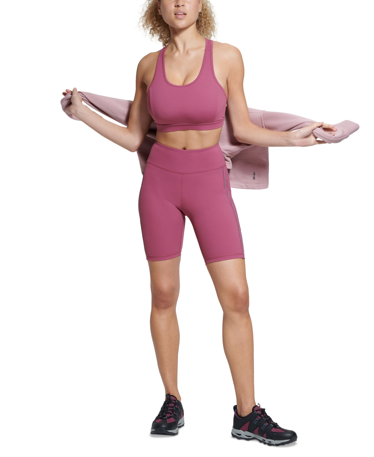 Bass Outdoor Hayduke Tech Biker Shorts Feminino Rosa Tamanho P