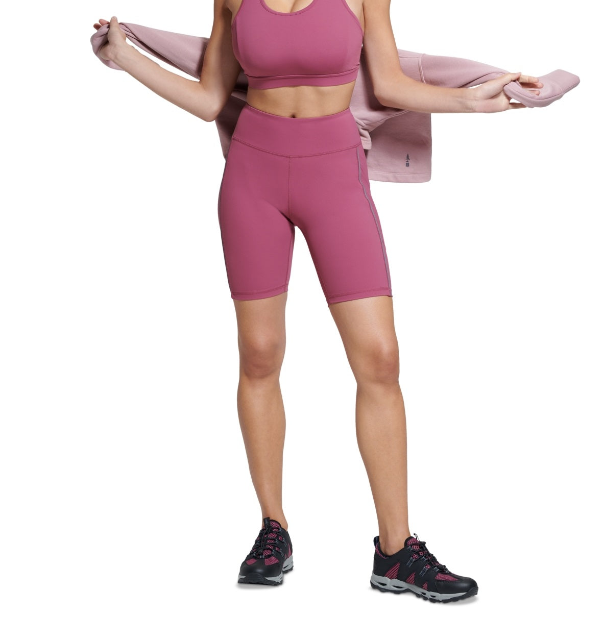 Bass Outdoor Hayduke Tech Biker Shorts Feminino Rosa Tamanho P