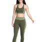 Leggings Bass Outdoor Catamount para mulheres, verde, tamanho grande