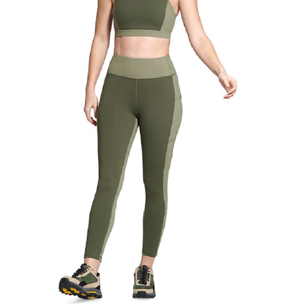Leggings Bass Outdoor Catamount para mulheres, verde, tamanho médio