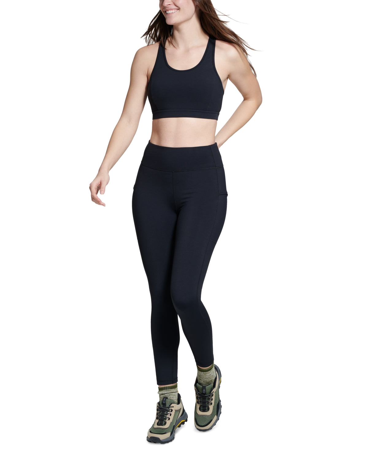 Leggings Bass Outdoor Catamount Femininas Pretas Tamanho Médio