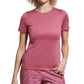 Camiseta básica feminina Bass Outdoor Cross Performance, rosa, tamanho X-S