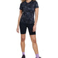 Camiseta básica feminina Bass Outdoor Camo Cross Performance preta tamanho XS