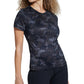 Camiseta básica feminina Bass Outdoor Camo Cross Performance preta tamanho XS