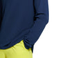 Bass Outdoor Hilltop Manga Longa Henley Azul Tamanho Grande Masculino