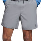 Bass Outdoor Masculino com Cordão Trail 8 Shorts Cinza Tamanho Grande