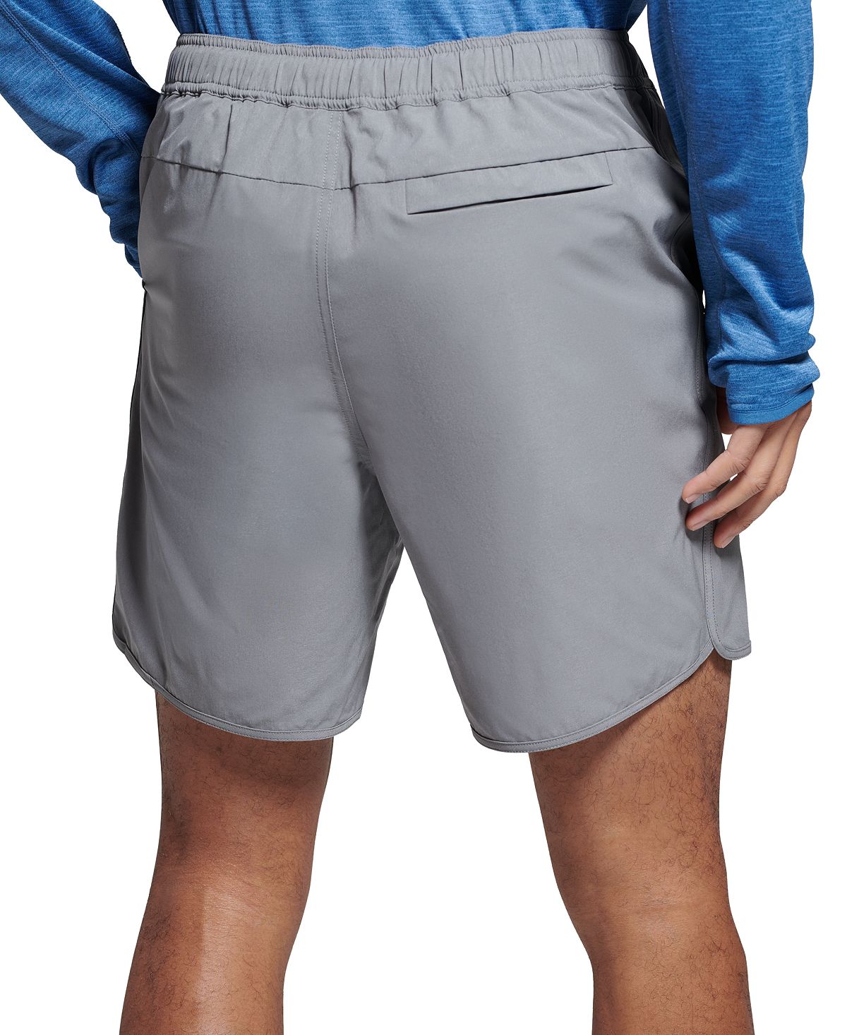 Bass Outdoor Masculino com Cordão Trail 8 Shorts Cinza Tamanho Grande