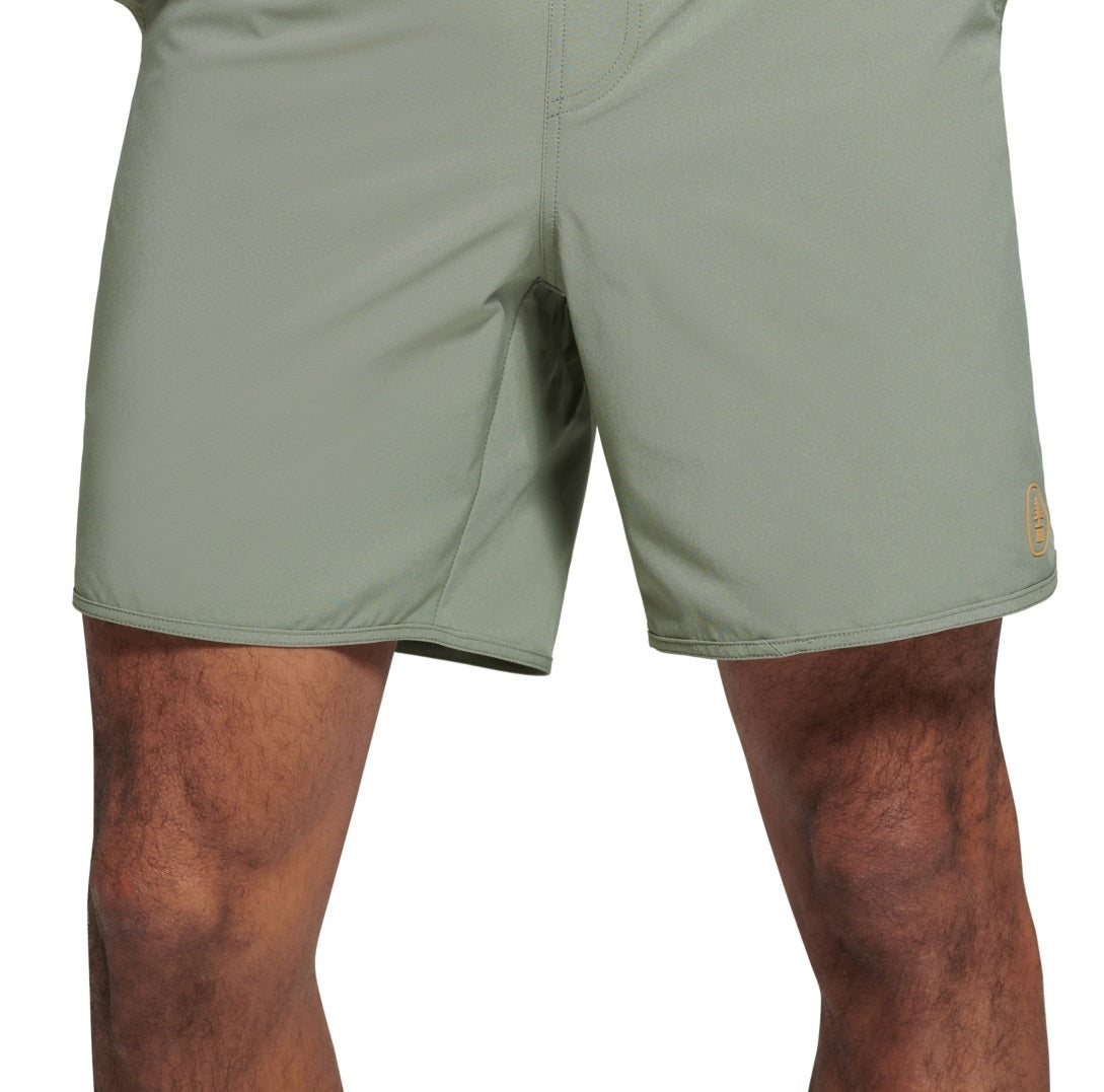 Shorts de trilha com cordão Bass Outdoor masculino, verde, tamanho grande