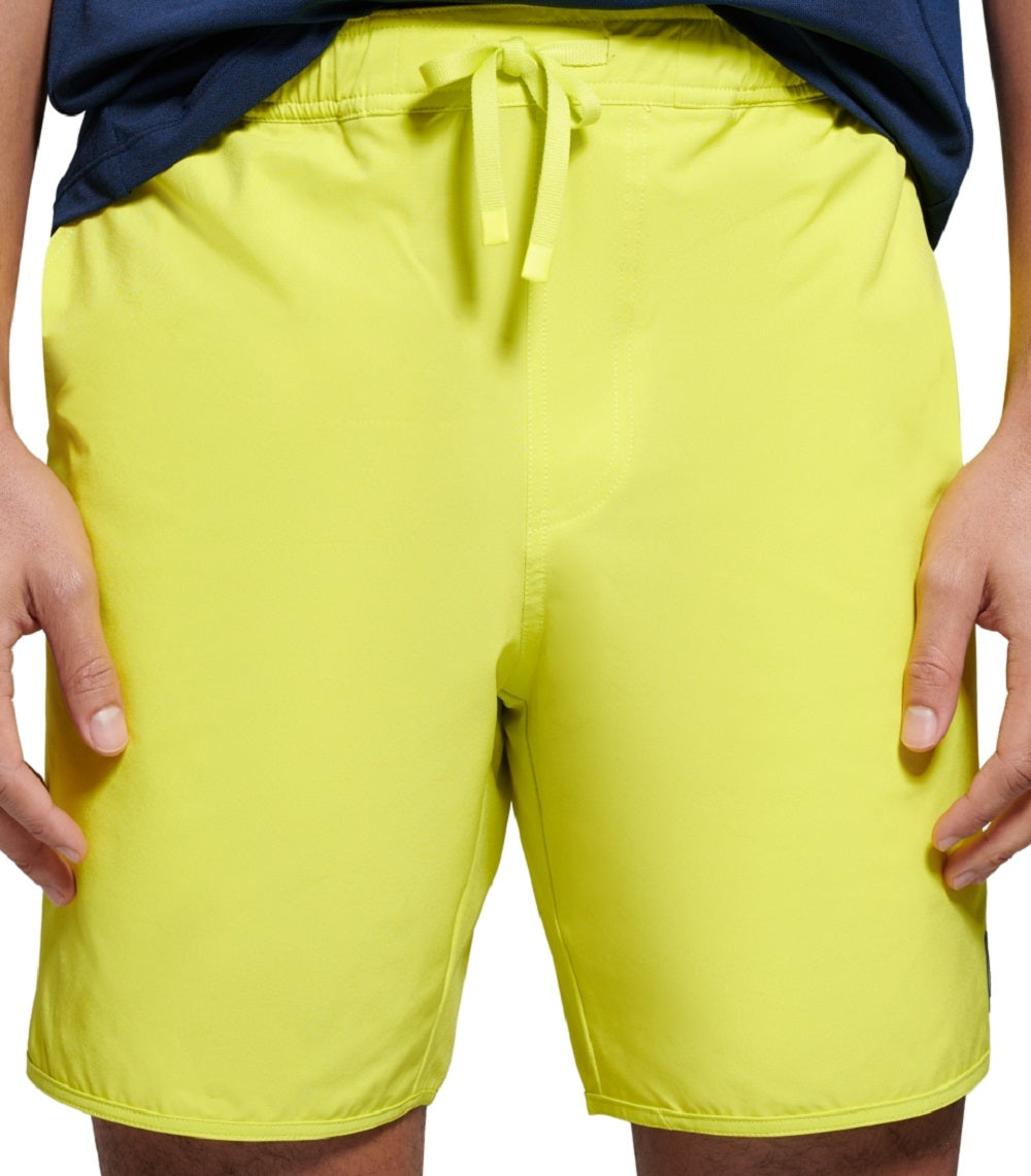 Shorts de trilha com cordão Bass Outdoor masculino, amarelo, tamanho grande