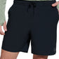 Shorts de trilha com cordão Bass Outdoor masculino, preto, tamanho extragrande