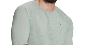 Camisas de manga comprida Bass Outdoor Fitness masculinas, verdes